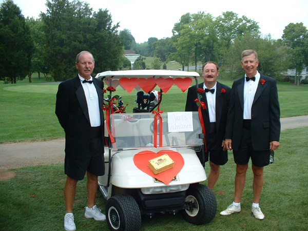 the Vallentines cart