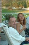 Ian & Jules on Jules deck