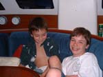 Kids in cabin