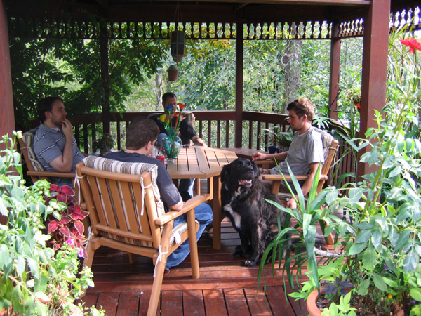Adi Office Gathering Summer 2008 Nolan Jason  Shane BIlly Thor
