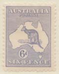1915-24  6d Blue