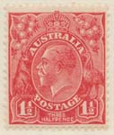 1926-30  1 1-2d Red