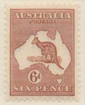 1931-36  6d Brown